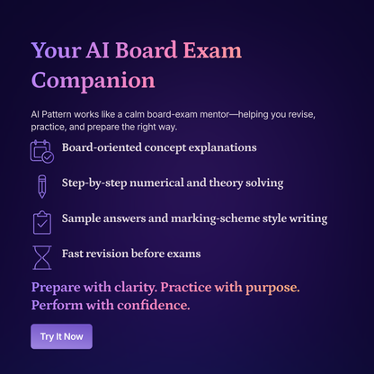 AI PATTERN: The Ultimate Student Prompt Guide & Library(CBSE Grade 10).
