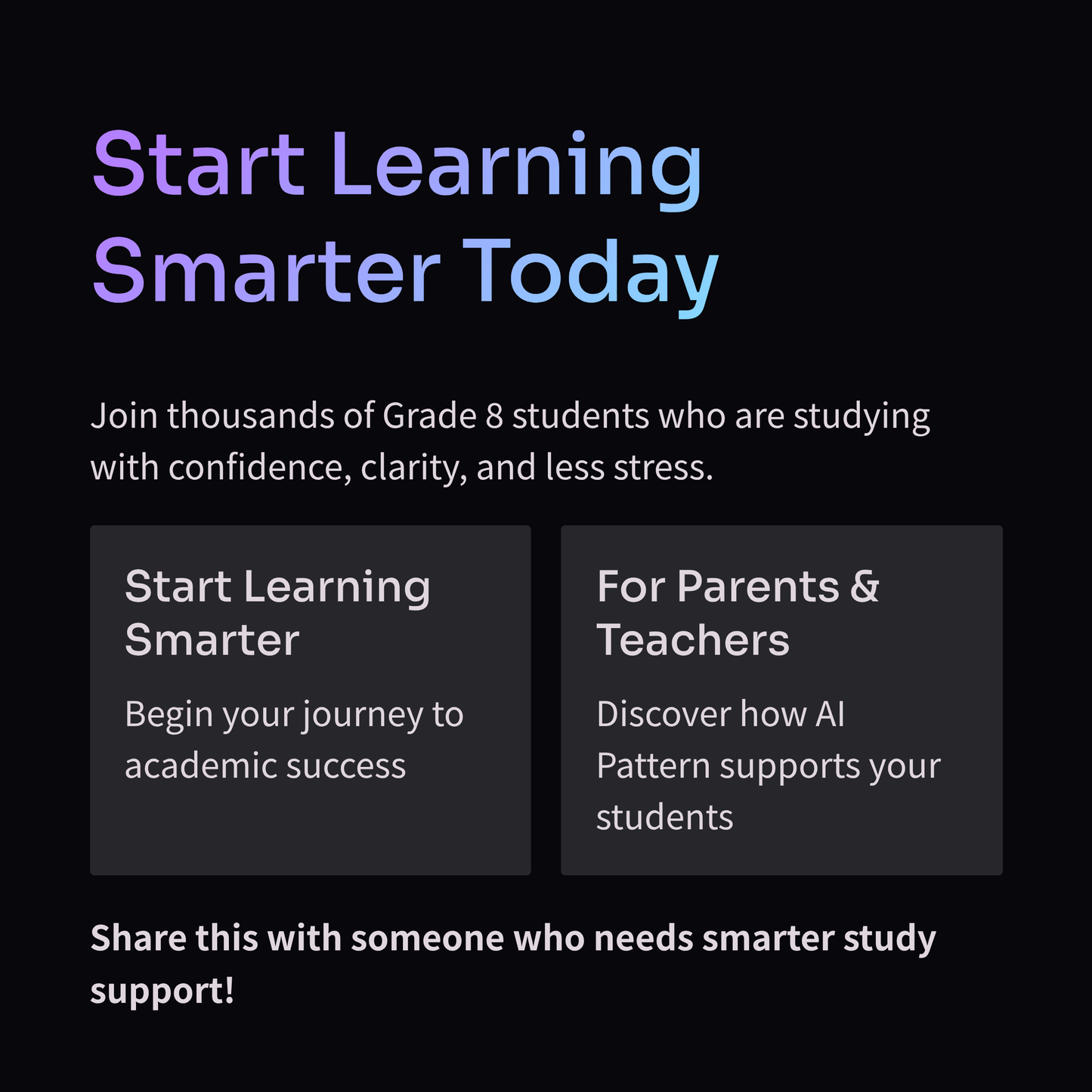 AI PATTERN The Ultimate Student Prompt Guide & Library(CBSE Grade 8) 