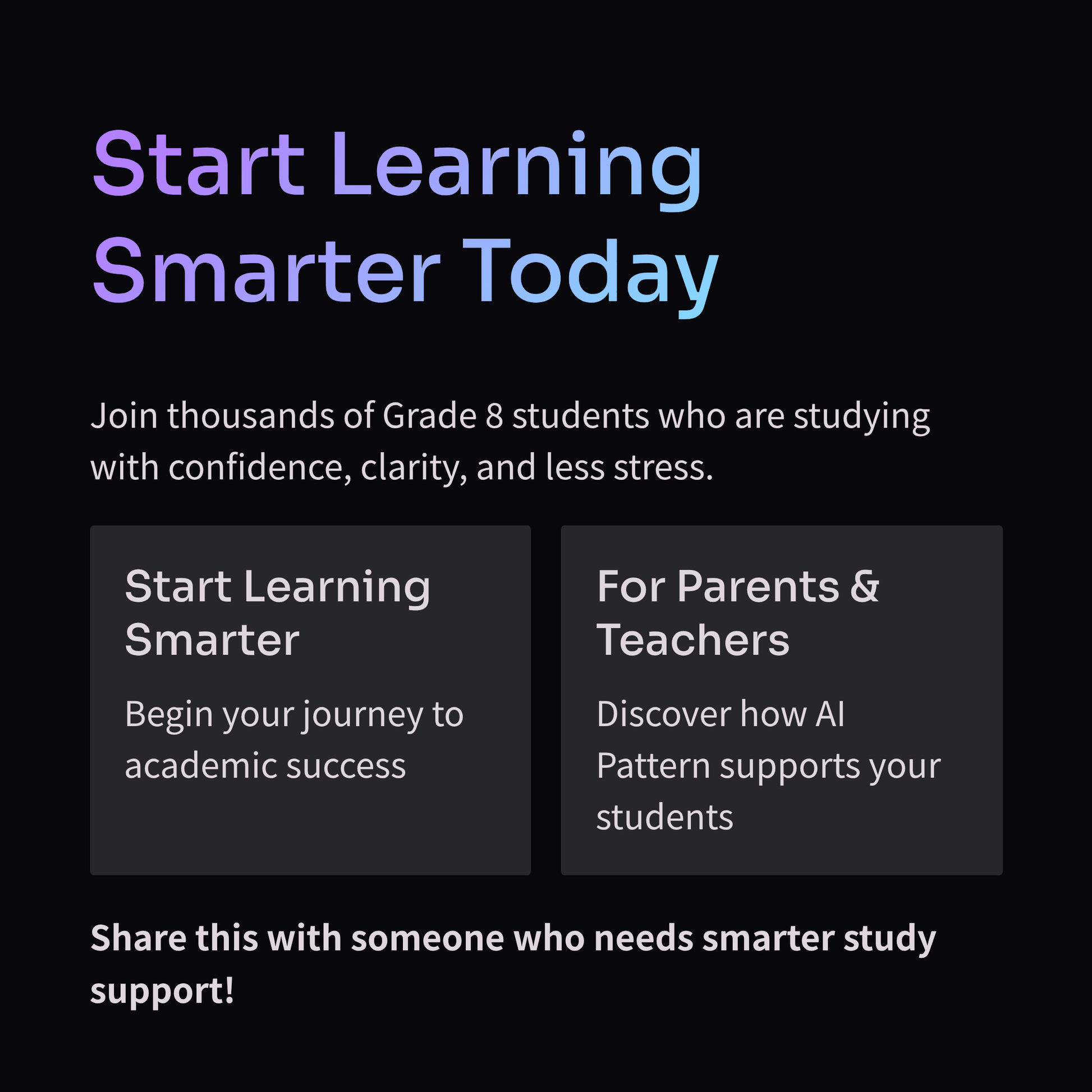 AI PATTERN The Ultimate Student Prompt Guide & Library(CBSE Grade 8) 