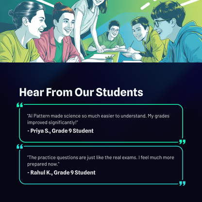 AI PATTERN: The Ultimate Student Prompt Guide & Library(CBSE Grade 9).